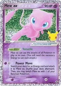 Mew ex kartı