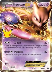Mewtwo EX kartı