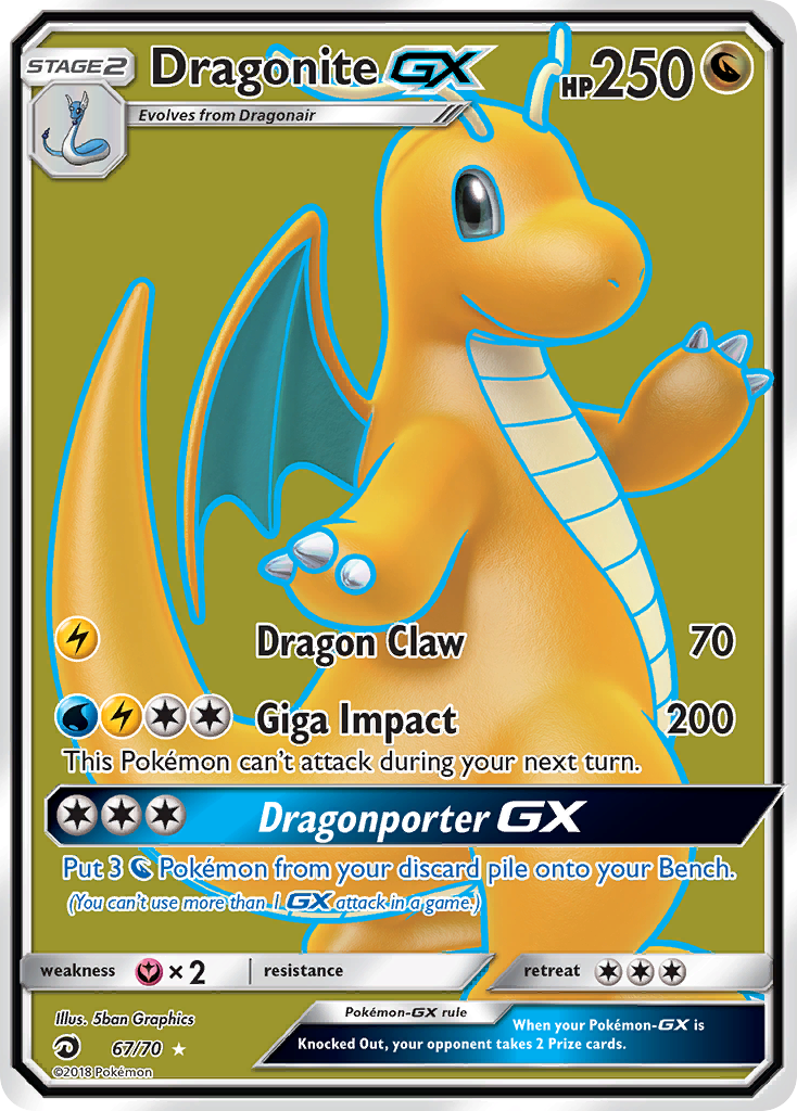 Dragonite GX kartı