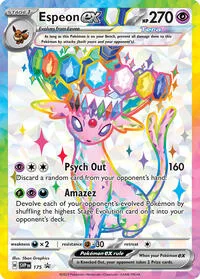 Espeon ex kartı