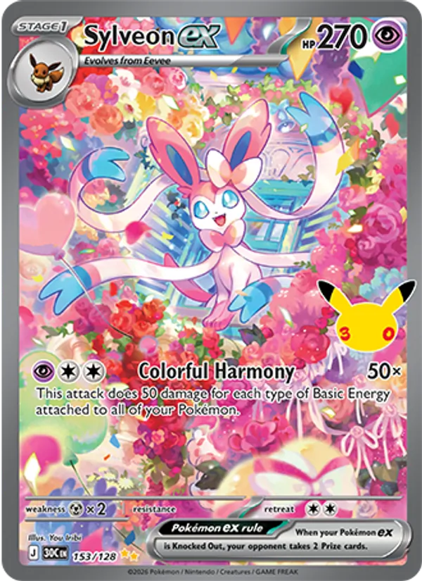 Sylveon ex kartı