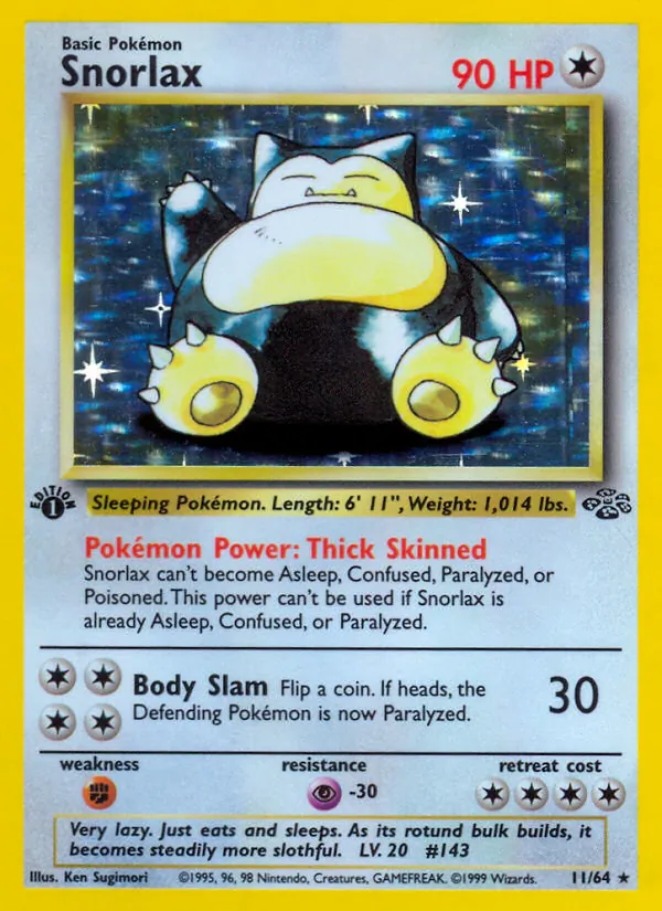 Snorlax kartı
