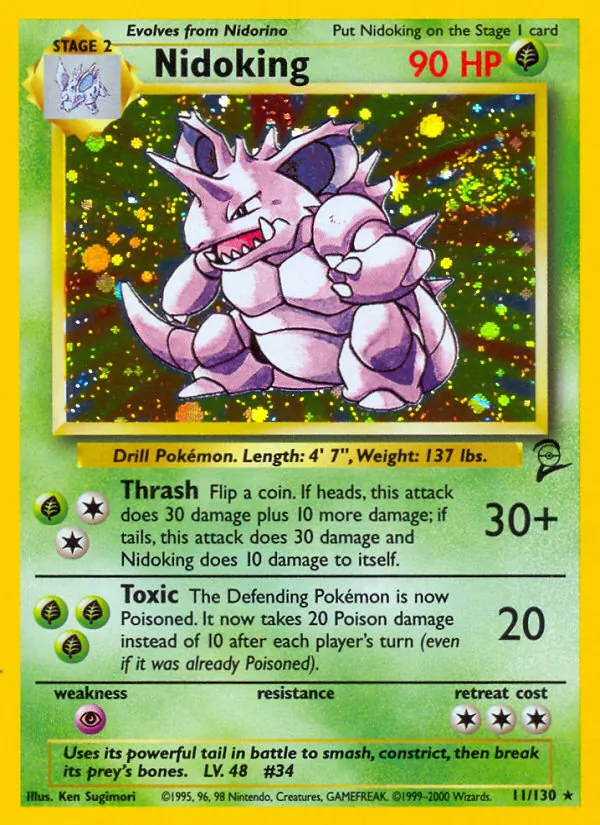 Nidoking kartı