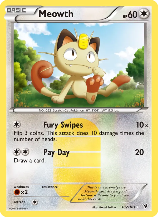 Meowth kartı