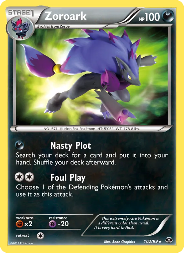 Zoroark kartı