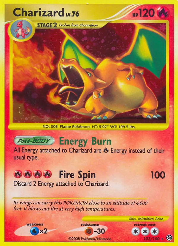 Charizard kartı