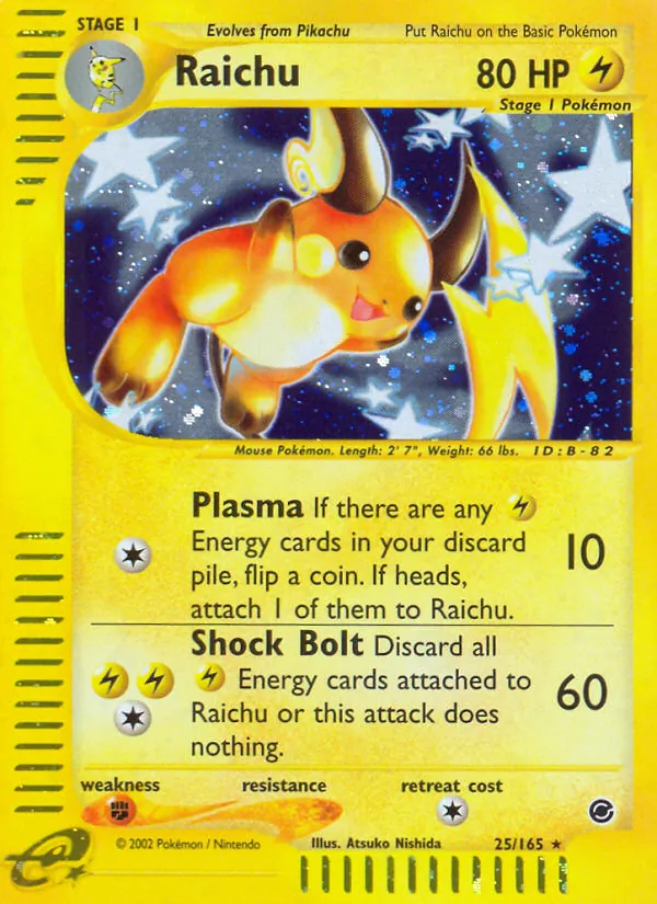 Raichu kartı