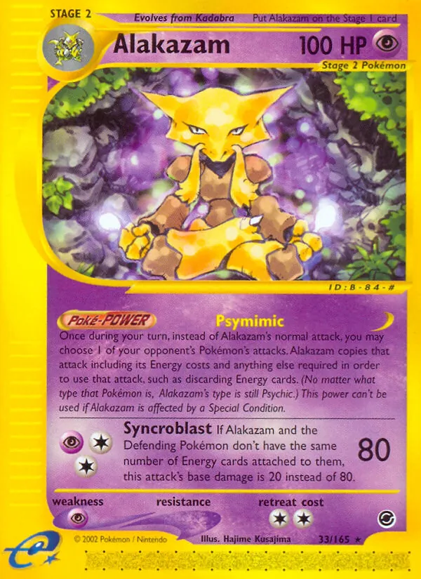 Alakazam kartı