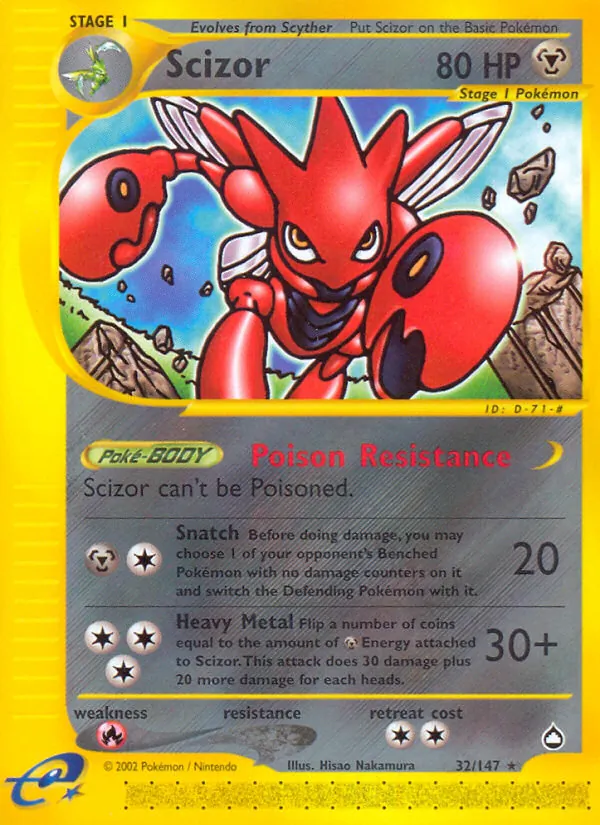 Scizor kartı