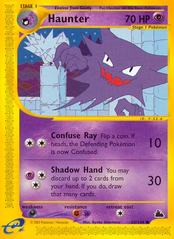 Haunter kartı