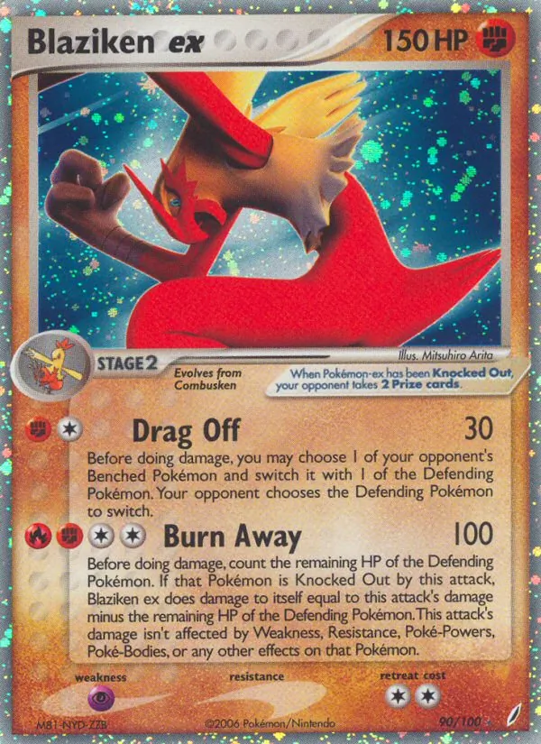 Blaziken ex kartı