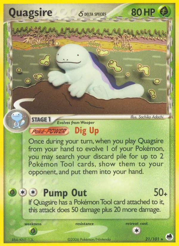 Quagsire δ kartı