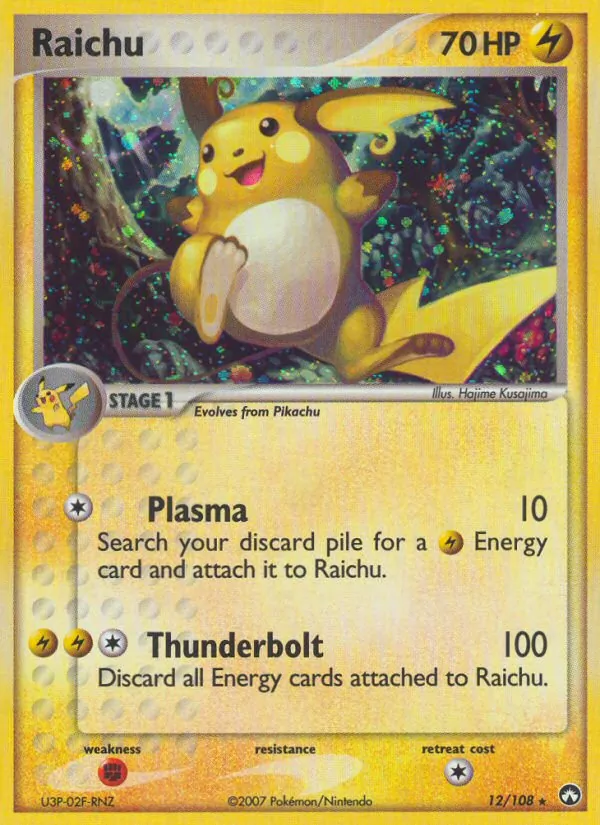 Raichu kartı