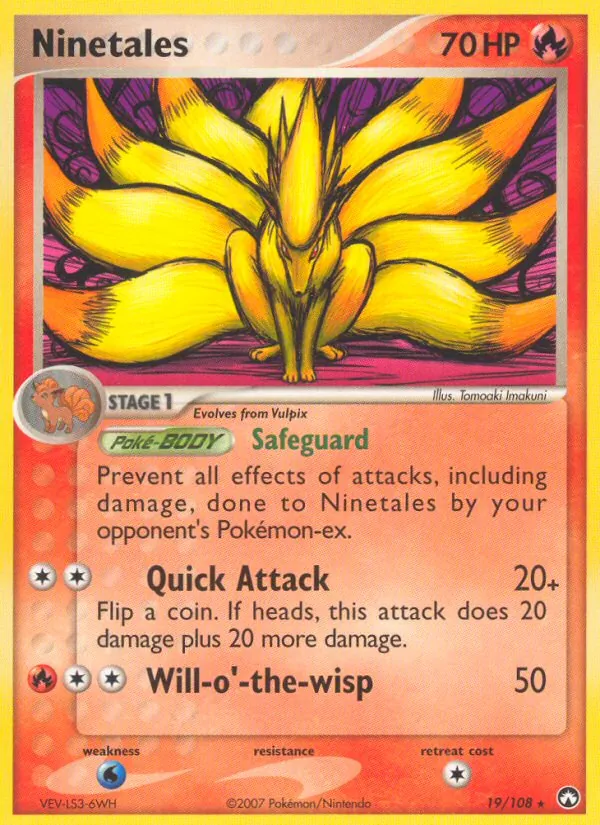 Ninetales kartı
