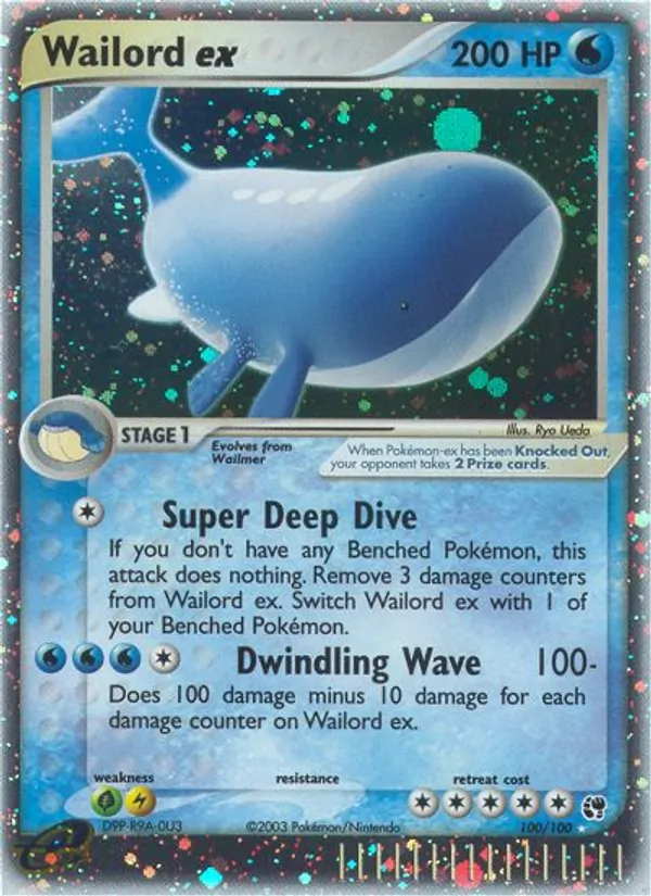 Wailord ex kartı