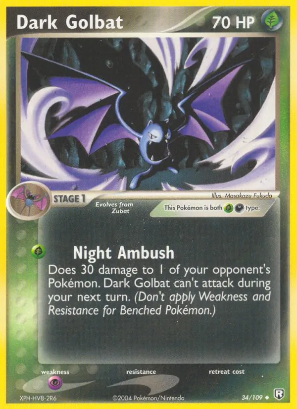 Dark Golbat kartı