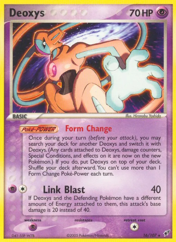 Deoxys kartı