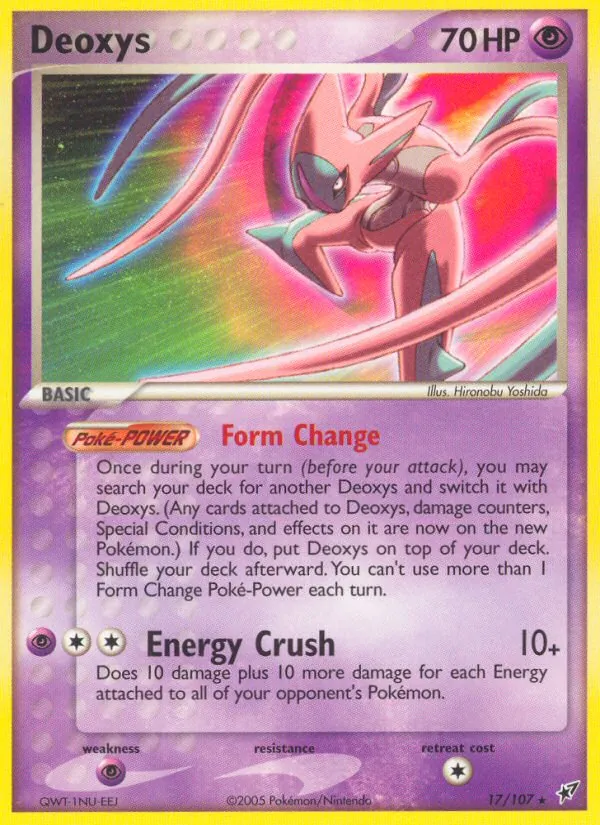 Deoxys kartı