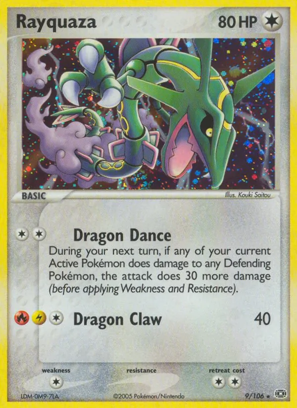 Rayquaza kartı