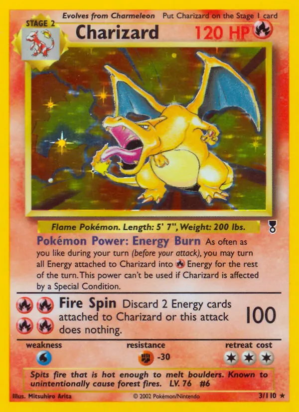 Charizard kartı
