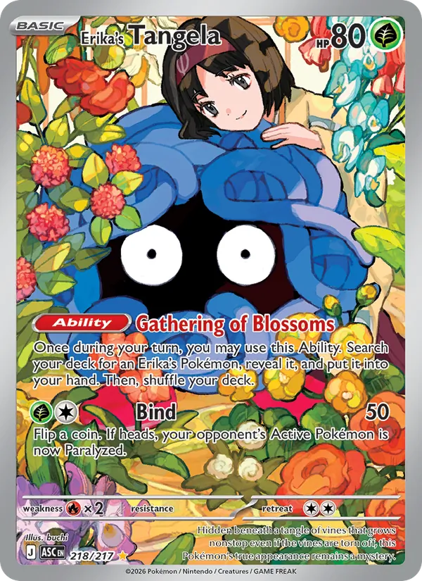 Erika's Tangela kartı
