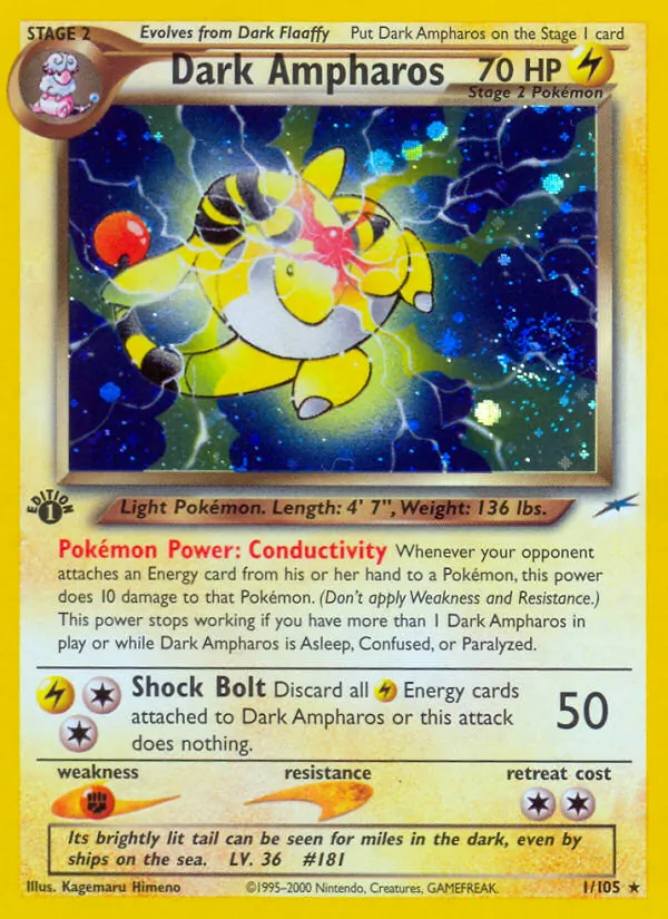Dark Ampharos kartı