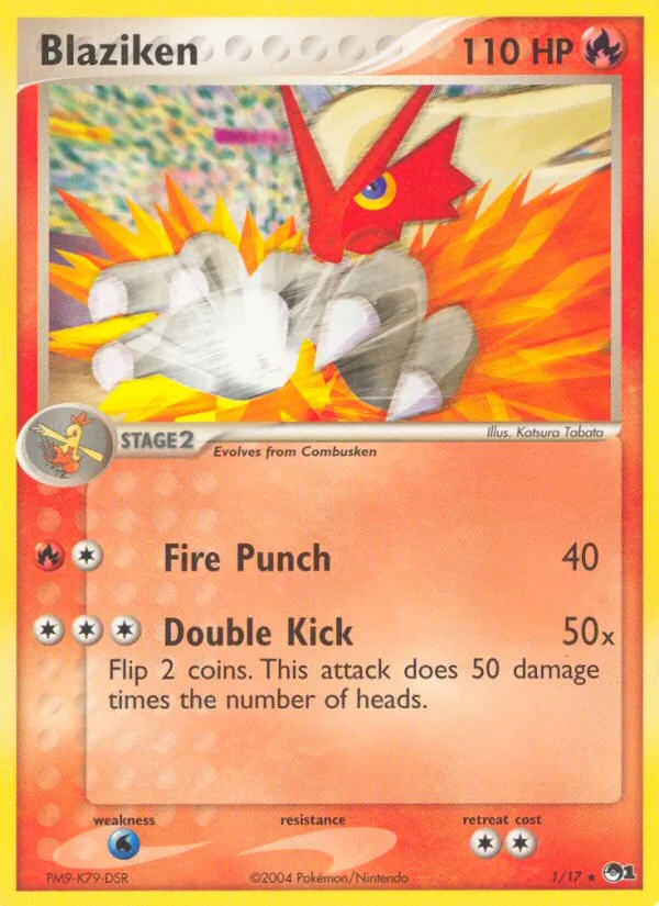 Blaziken kartı
