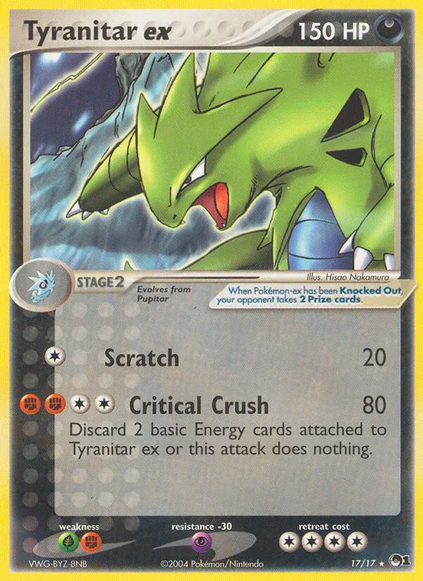 Tyranitar ex kartı