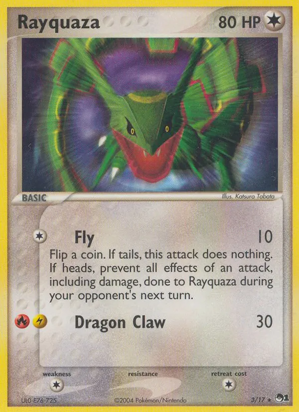 Rayquaza kartı