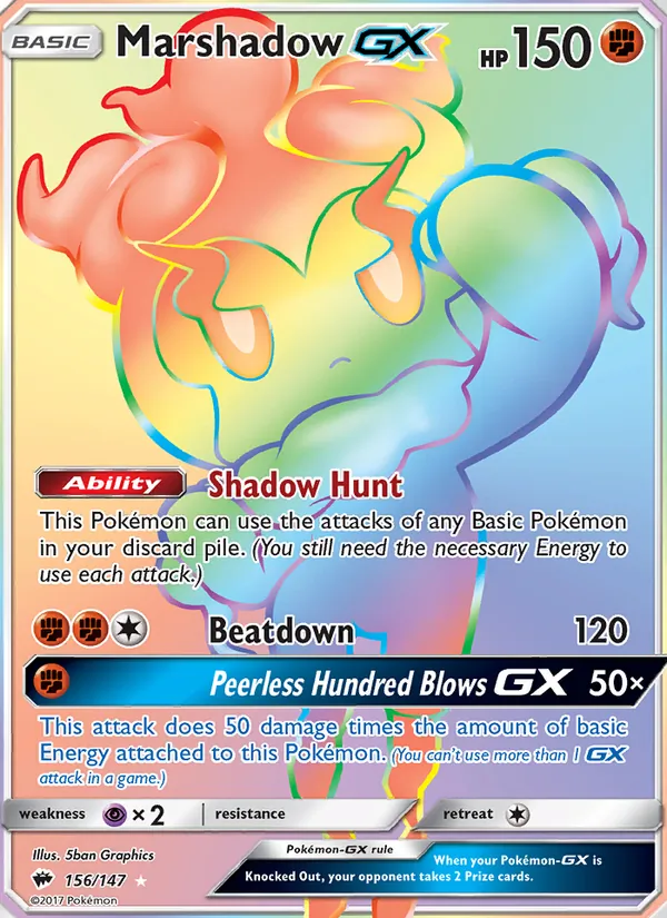 Marshadow GX kartı