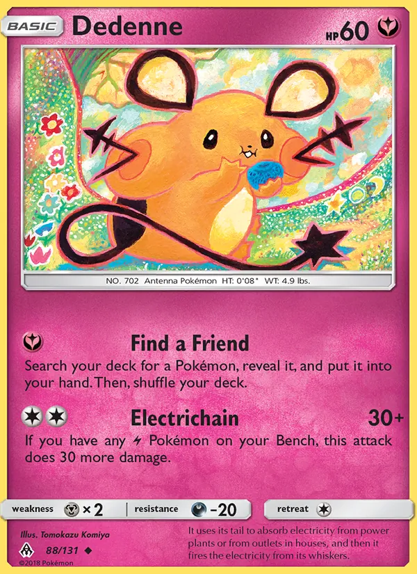 Dedenne kartı