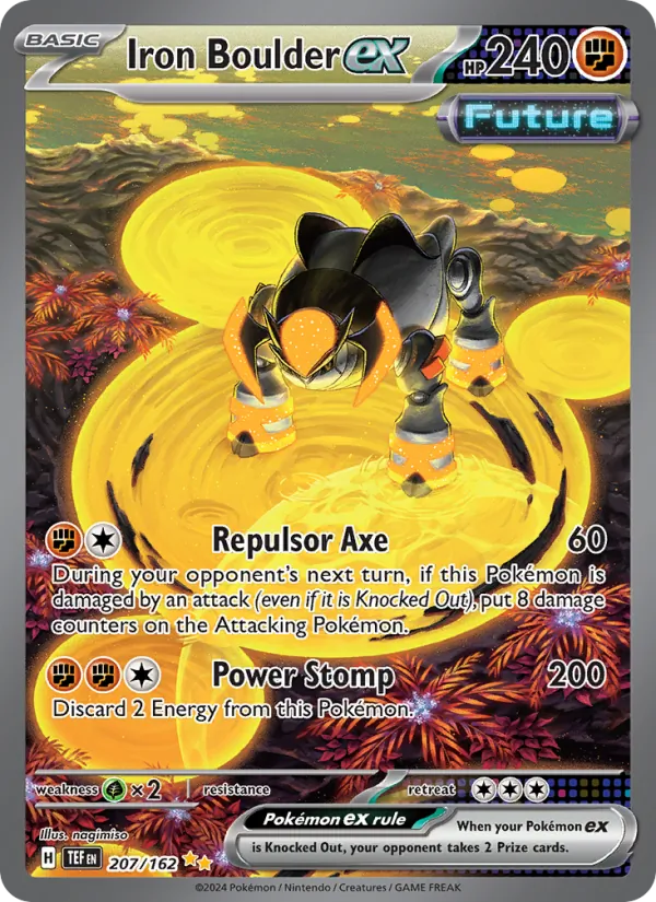 Iron Boulder ex kartı