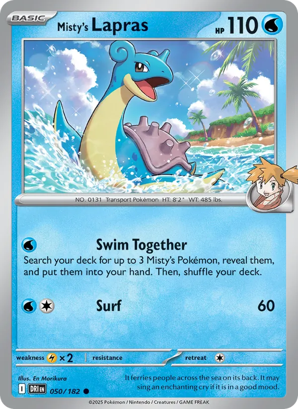 Misty's Lapras