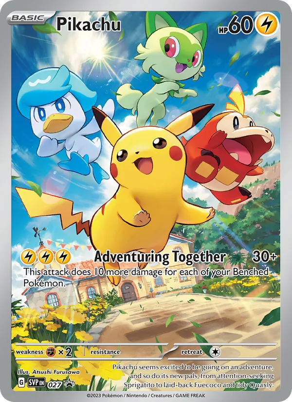 Pikachu kartı