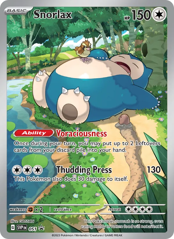 Snorlax kartı