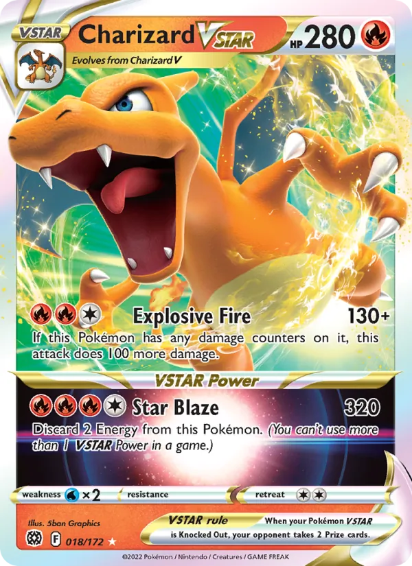 Charizard VSTAR kartı