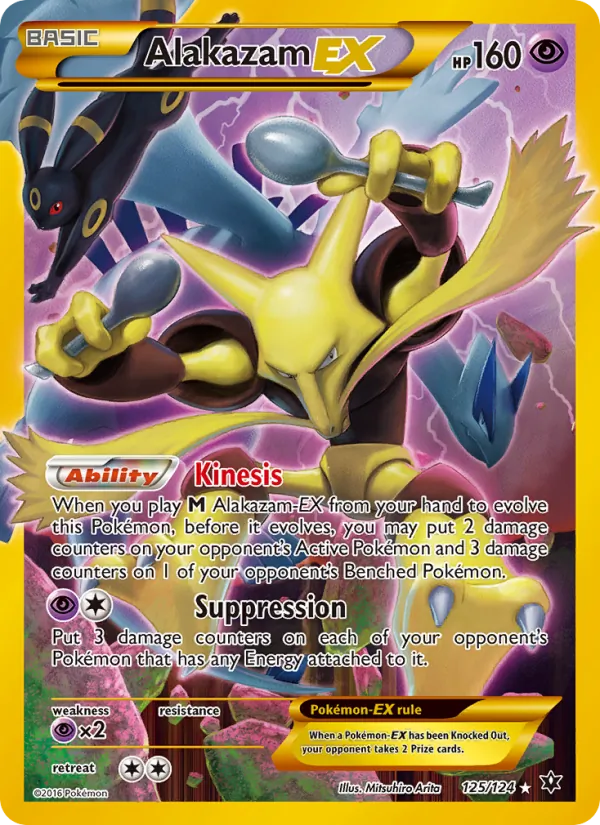 Alakazam EX kartı