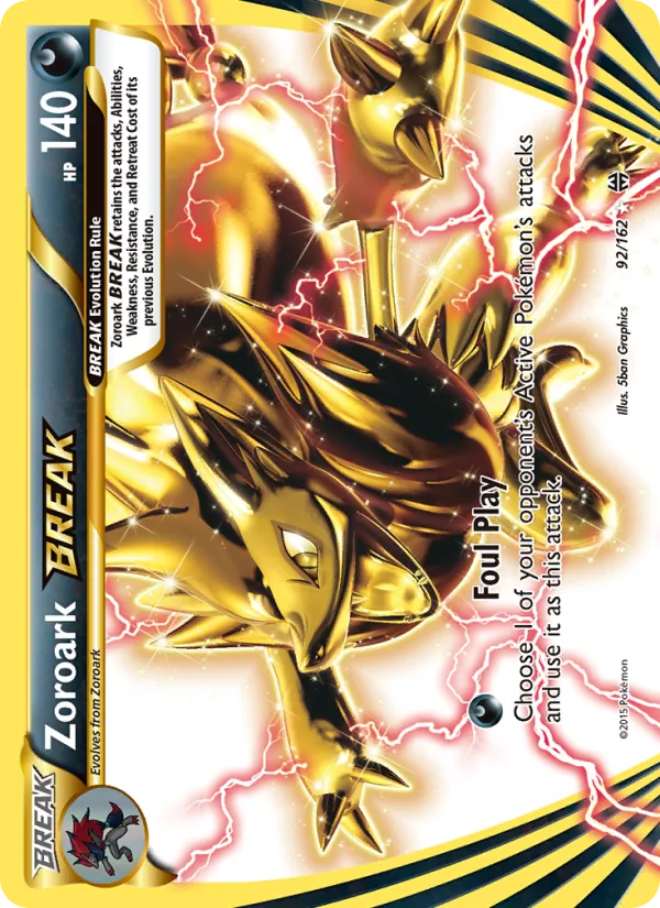 Zoroark BREAK kartı
