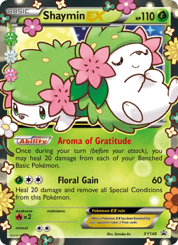 Shaymin EX kartı