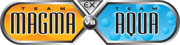 Team Magma vs Team Aqua logosu